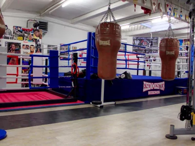 Deluxe boxing rings and MMA cages